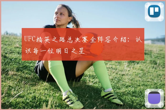 UFC精英之路总决赛全阵容介绍：认识每一位明日之星