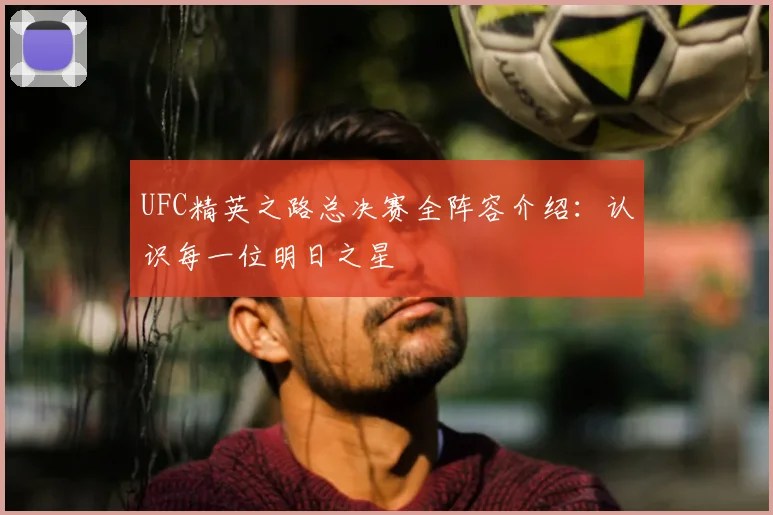 UFC精英之路总决赛全阵容介绍：认识每一位明日之星